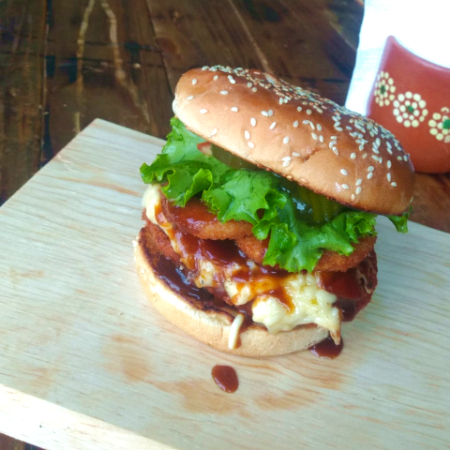 Hamburguesa "La Chiken"