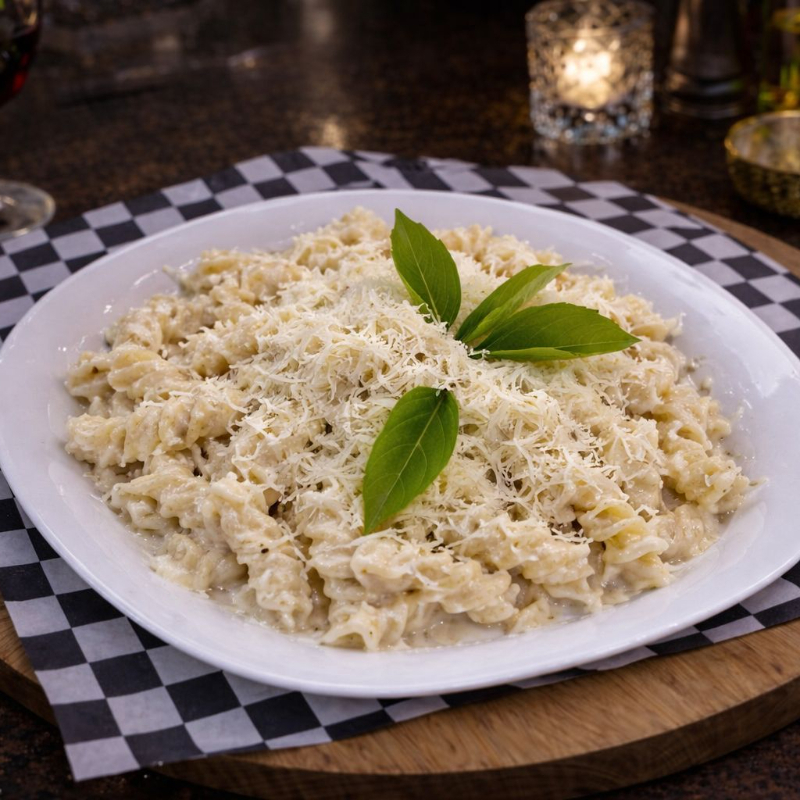 PASTA 4 QUESOS CON TARTUFATA