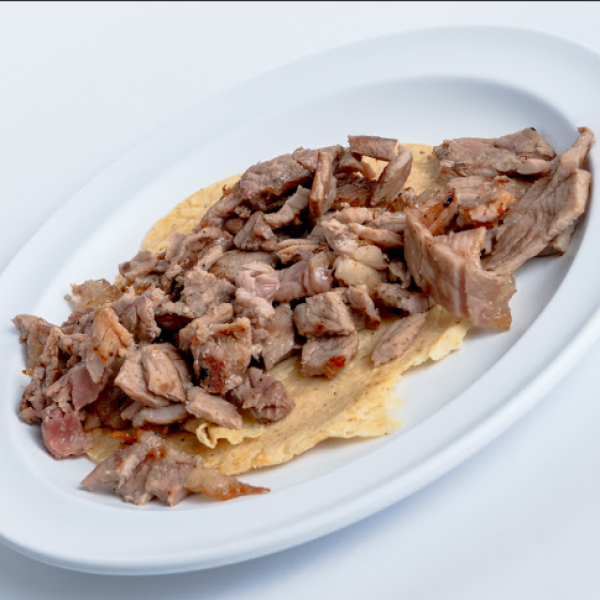 COSTILLA CON QUESO (2) TACOS 180grs