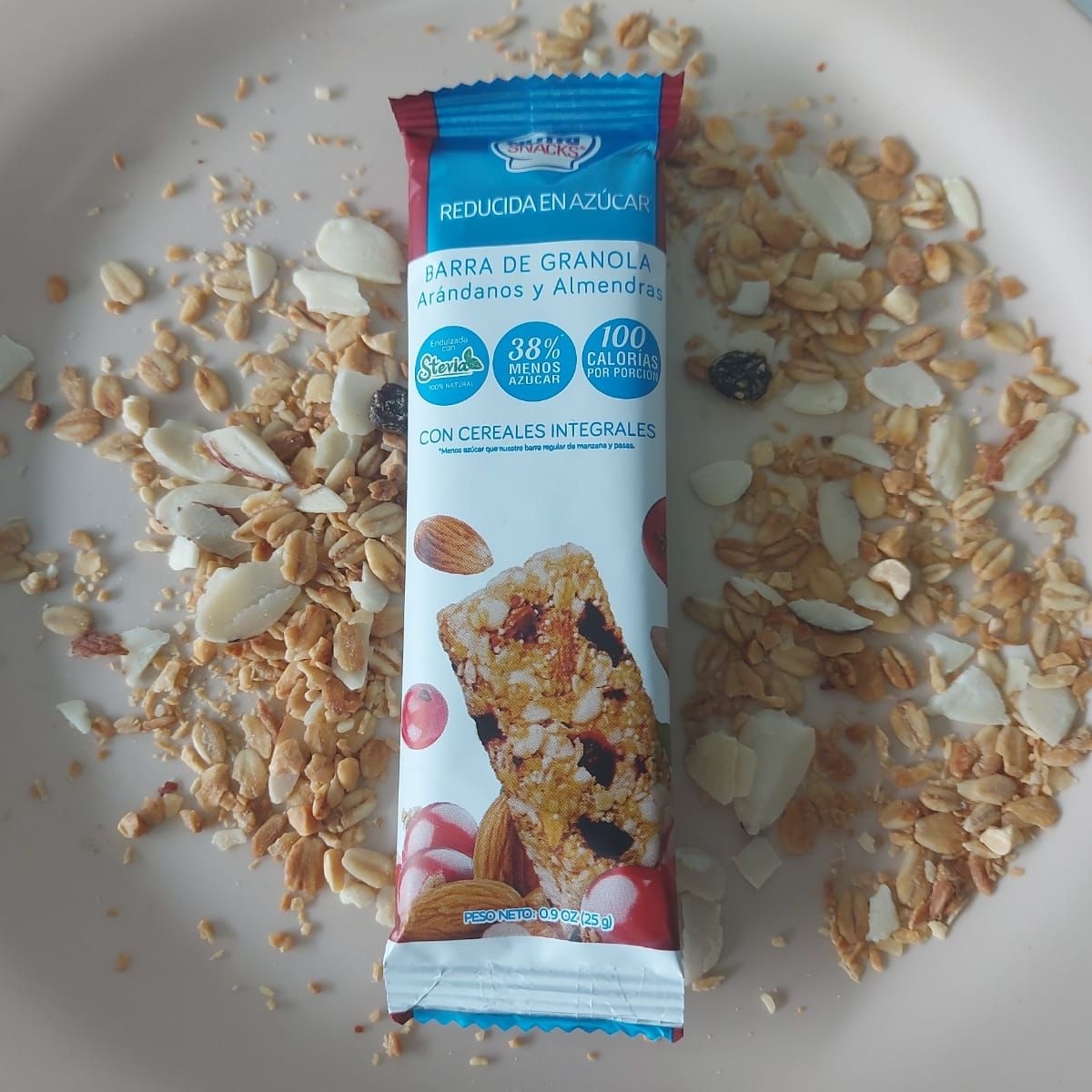 Barra de Granola Arandanos y Almendras