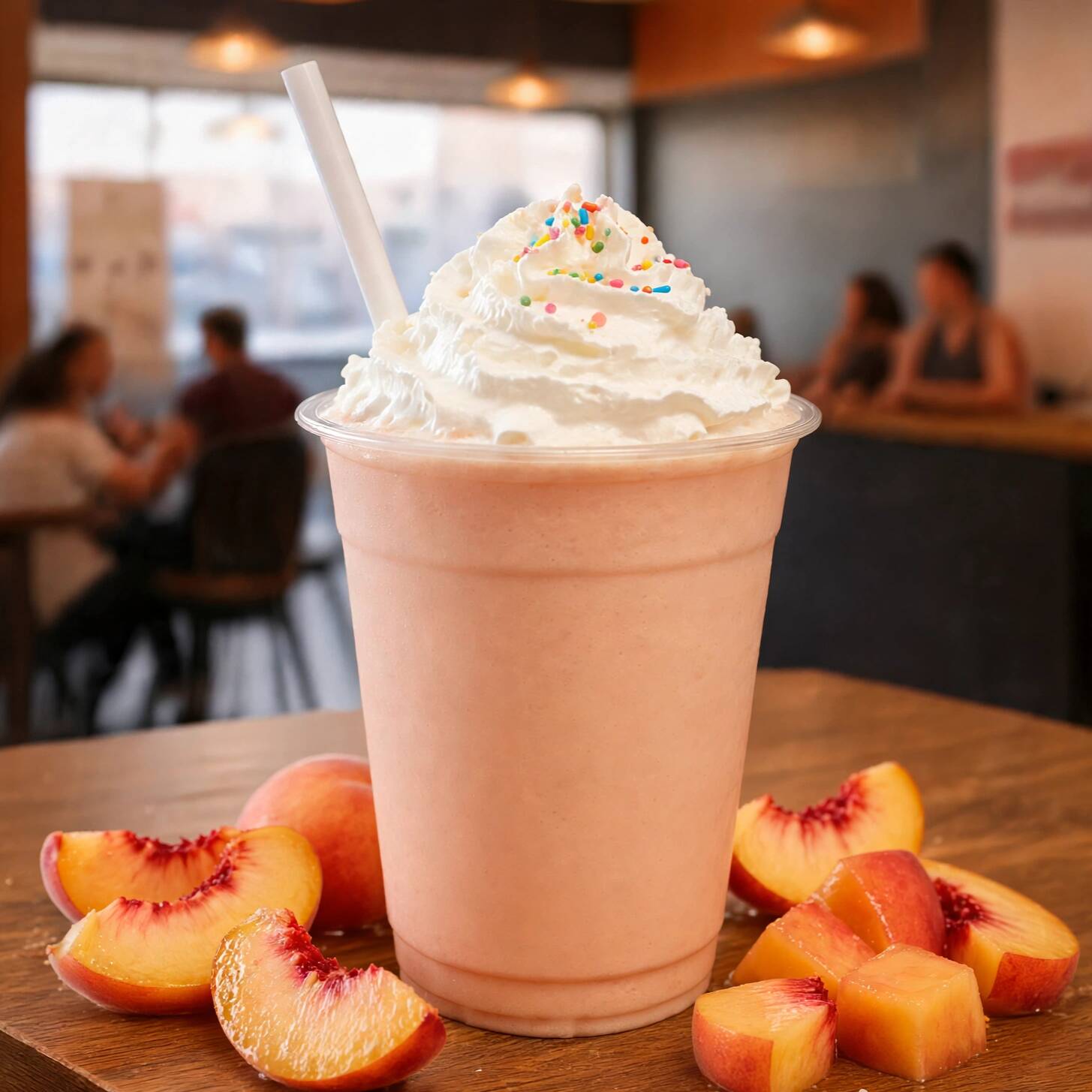 Frappé de DURAZNO 3 Leches