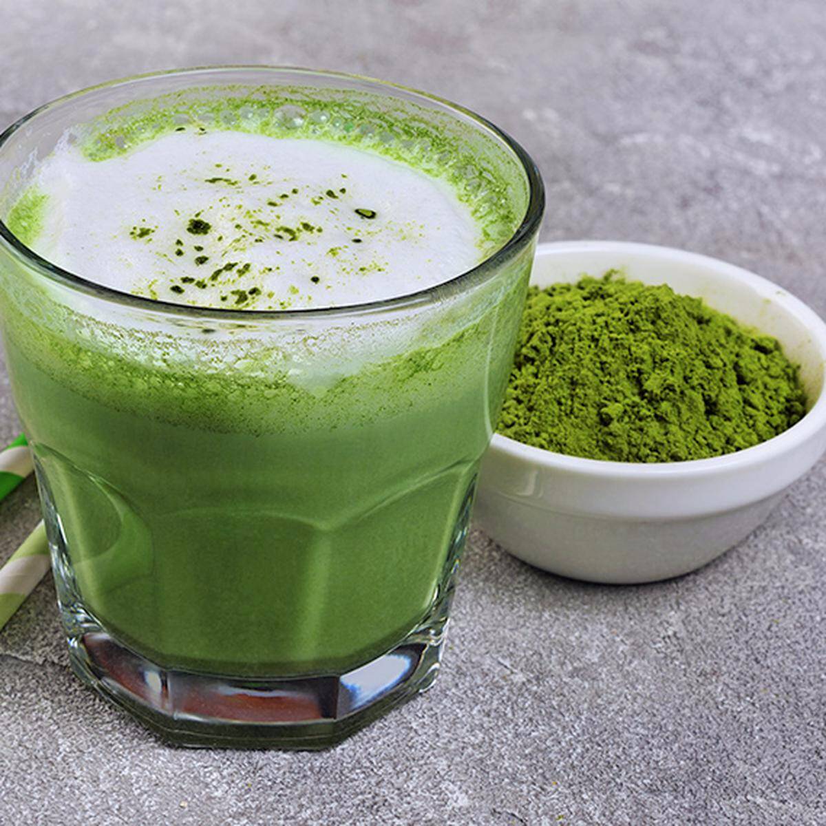 Frappe de matcha