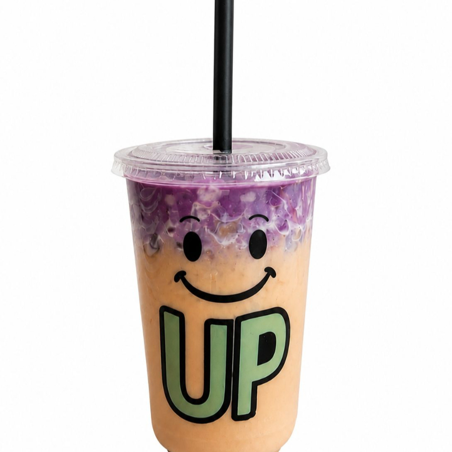 Dirty Latte Taro