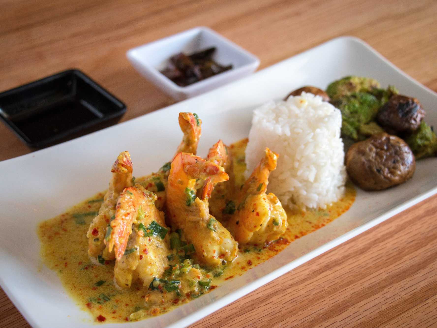 Camarones al Curry