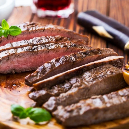Medio Kilo de Arrachera Cerdo - Peso en Crudo