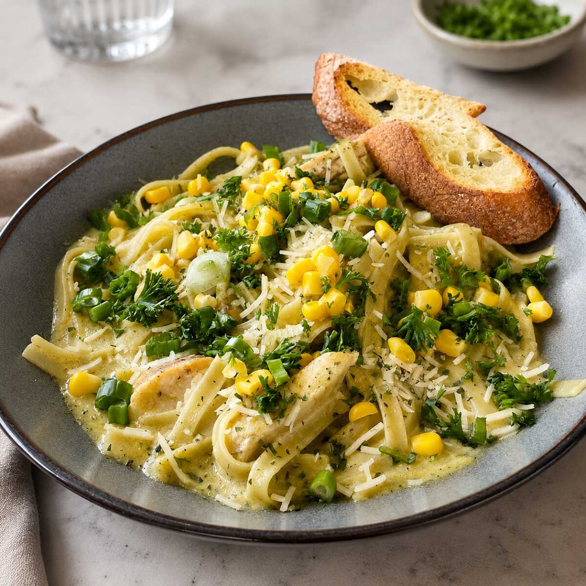 Fettuccine Poblano