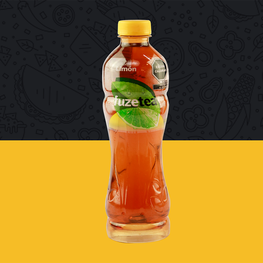 Fuze Tea Negro Botella Tr 600Ml