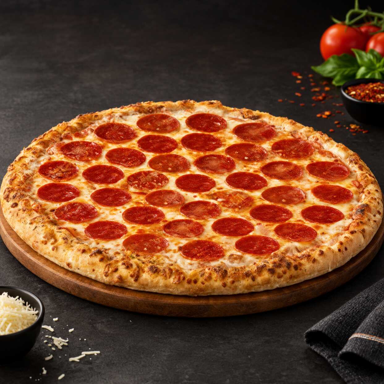 PIZZA FAMILIAR DE PEPPERONI 36 CM