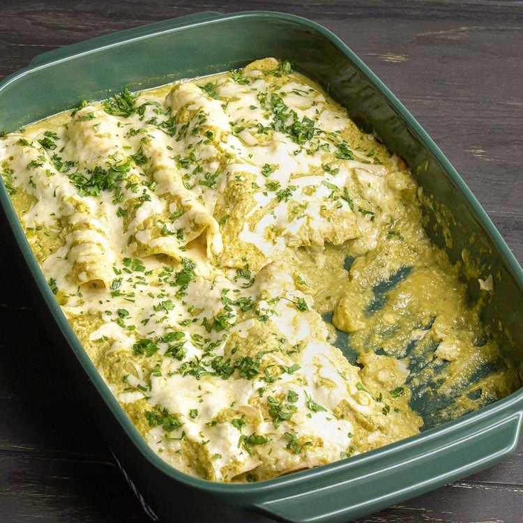 Orden 6 Enchiladas Suizas Gratinadas