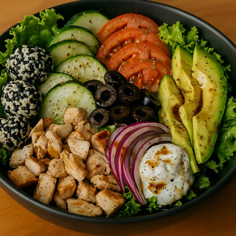 Ensalada Mediterránea