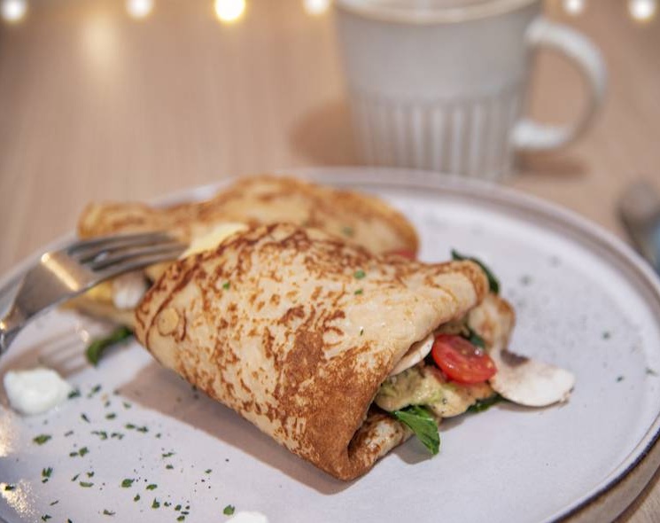 CREPA DE POLLO CON VERDURAS