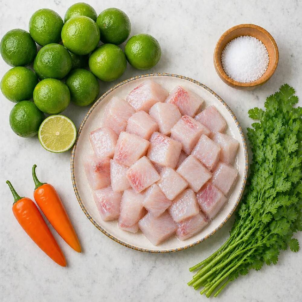 Combo Ceviche De Corvina
