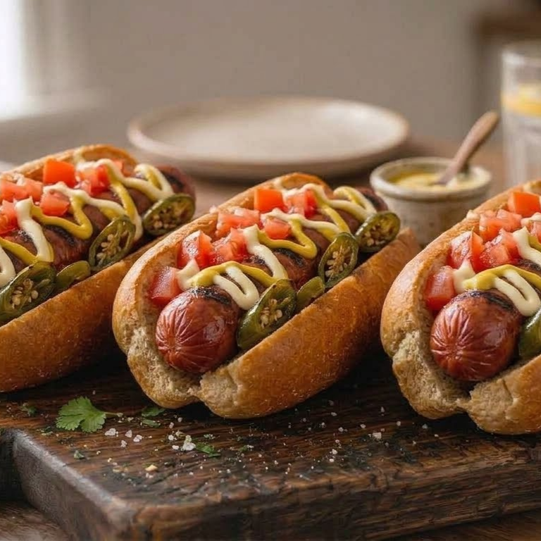 3 HOT DOG SENCILLOS