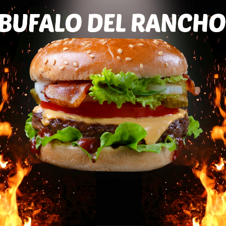 Hamburguesa Bufalo del Rancho
