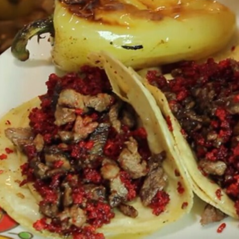 Taco campechano