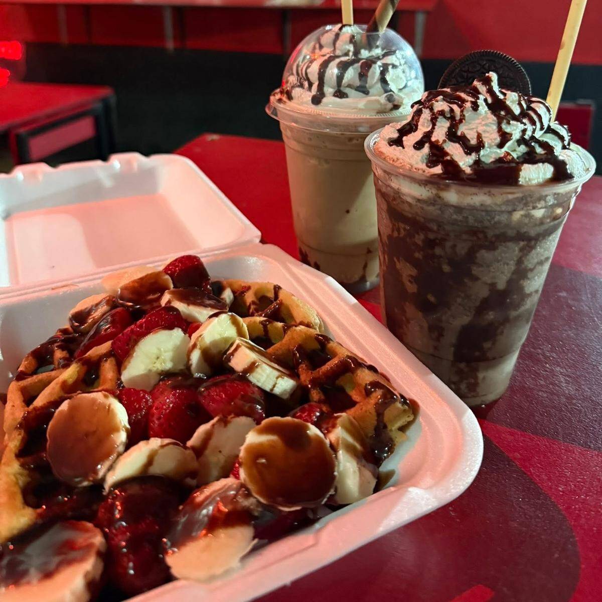 Waffle y Frappe OREO