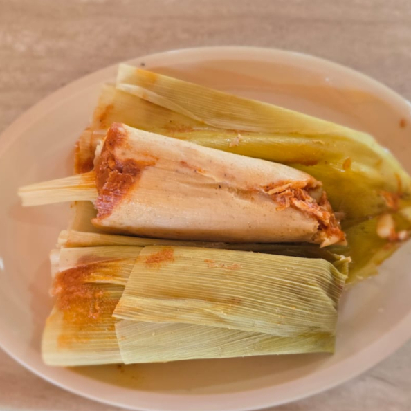 Tamal Pollo con Verduras