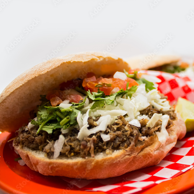 Lonche Especial Barbacoa (C/Queso)