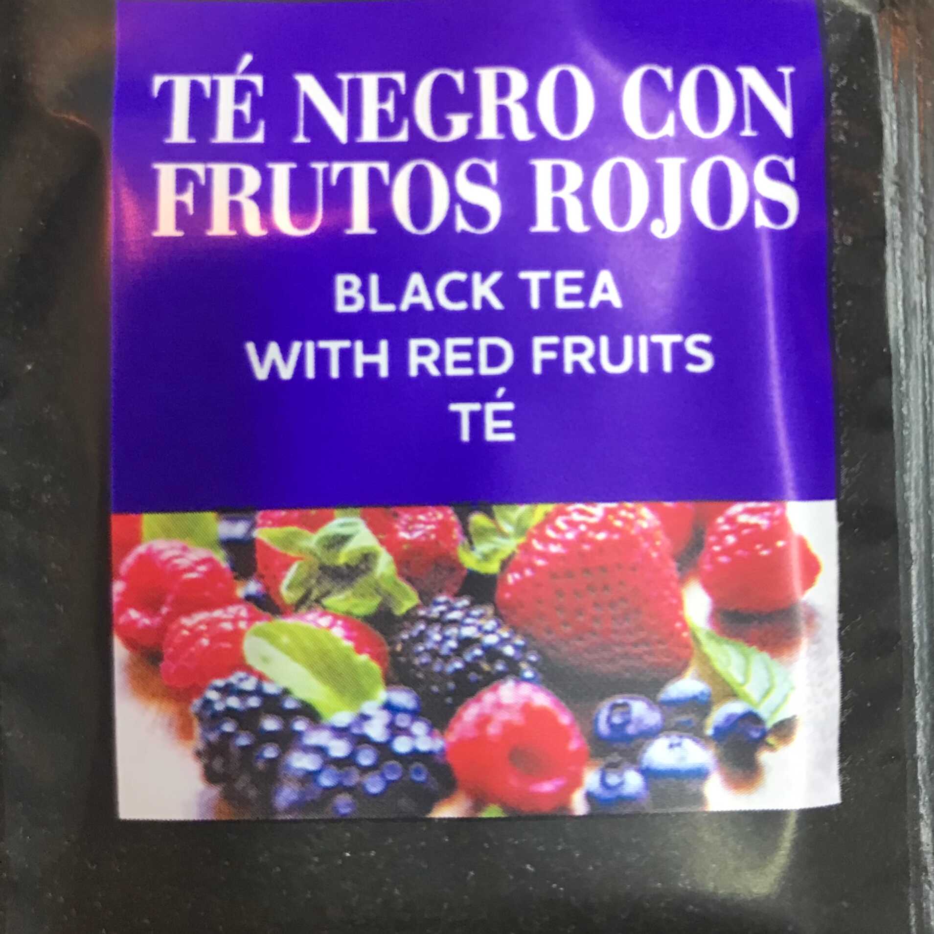 Té Negro con Frutos Rojos 16 oz
