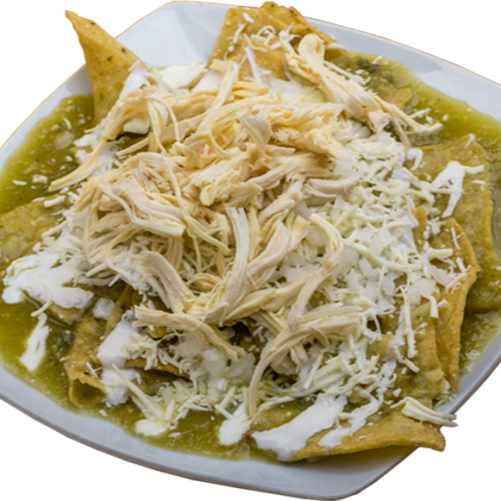 Chilaquiles con Pollo
