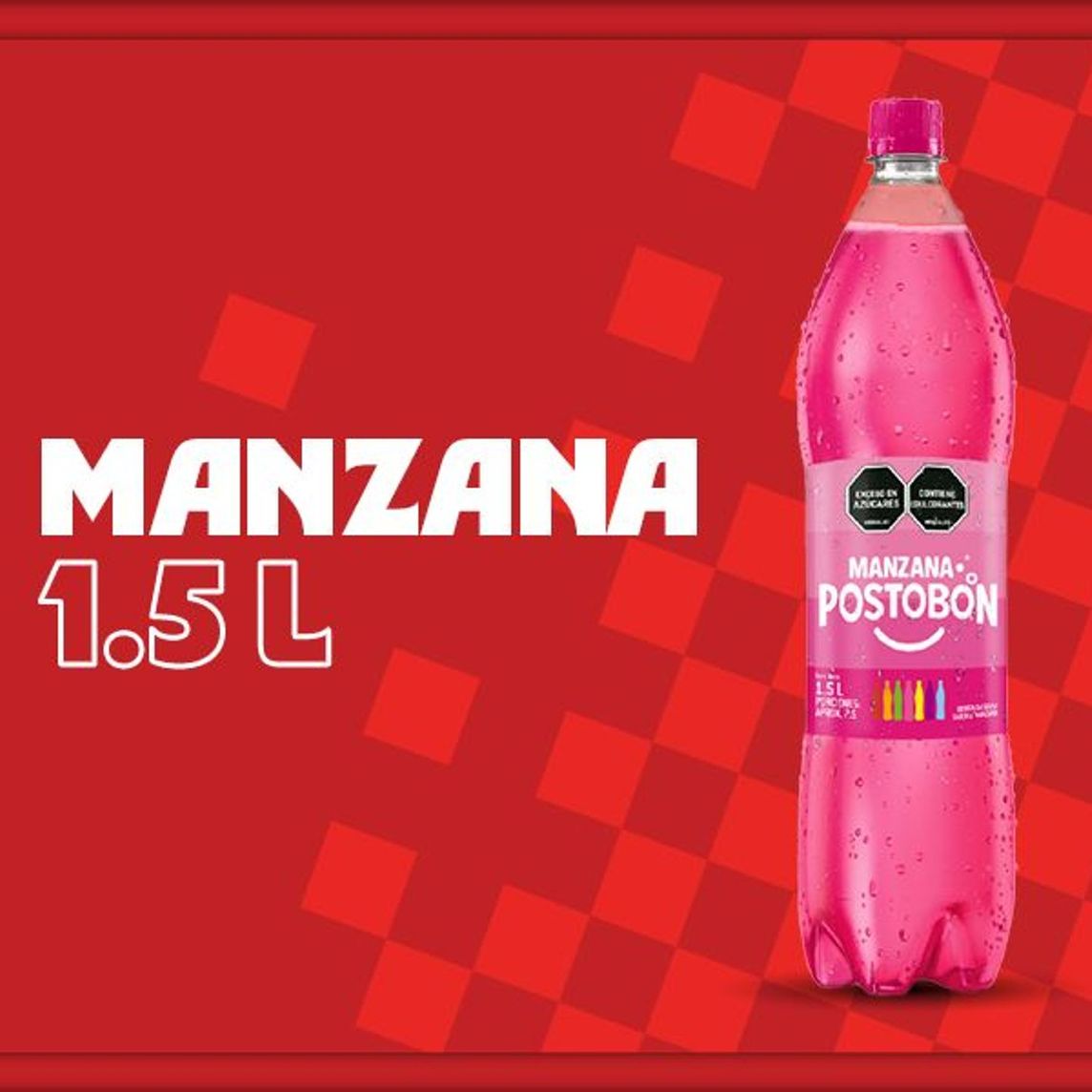 Botella 1.5L  Manzana