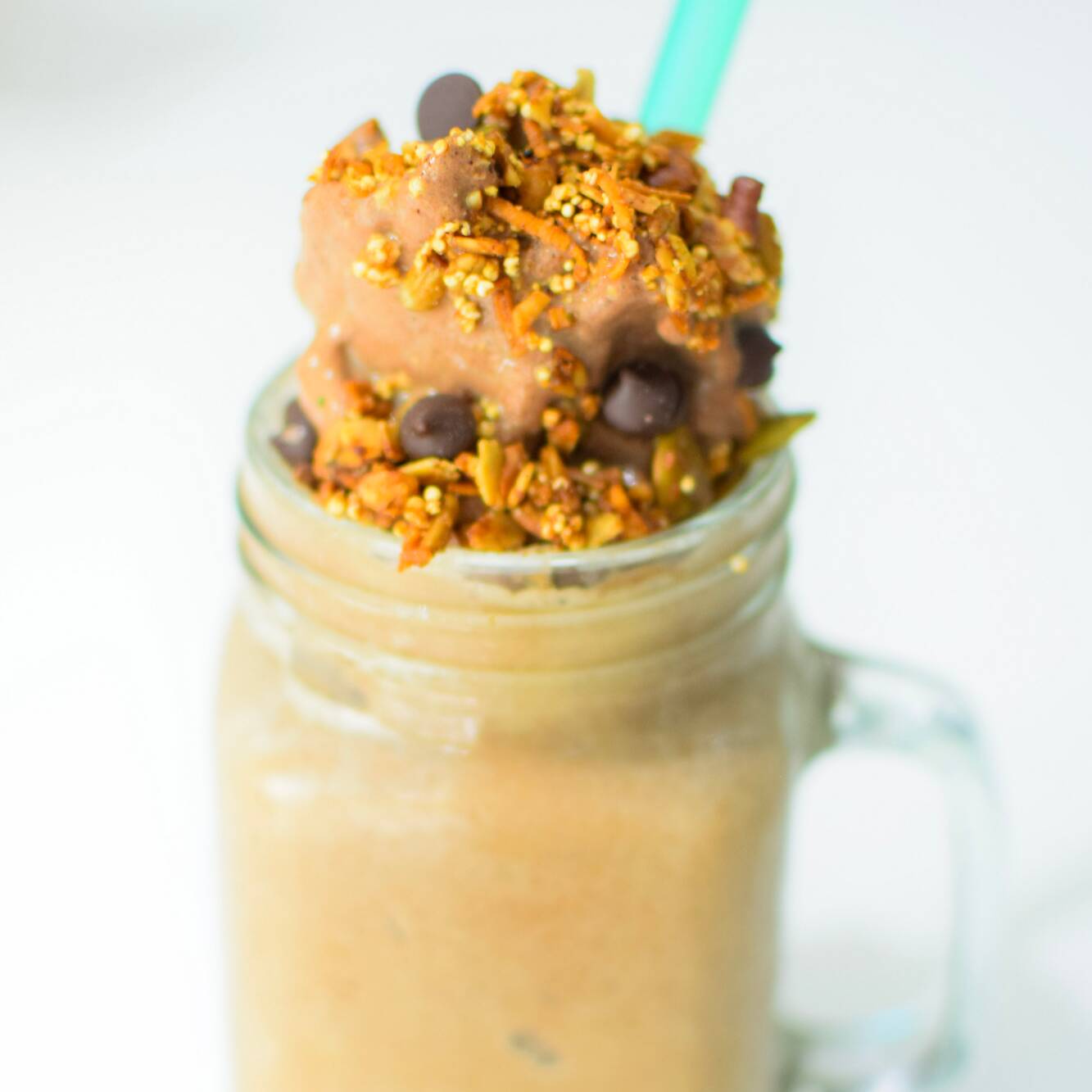 Dad's Strong Mocha Smoothie
