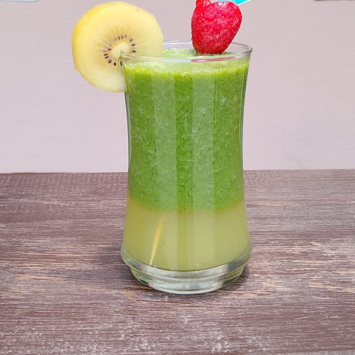 Jugo de naranja y nopal