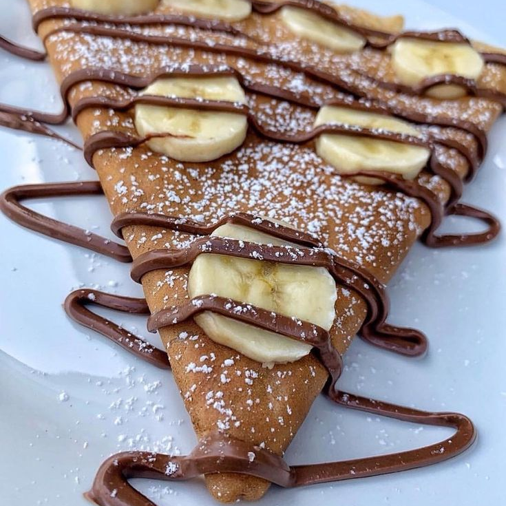 Crepa de nutella con platano.