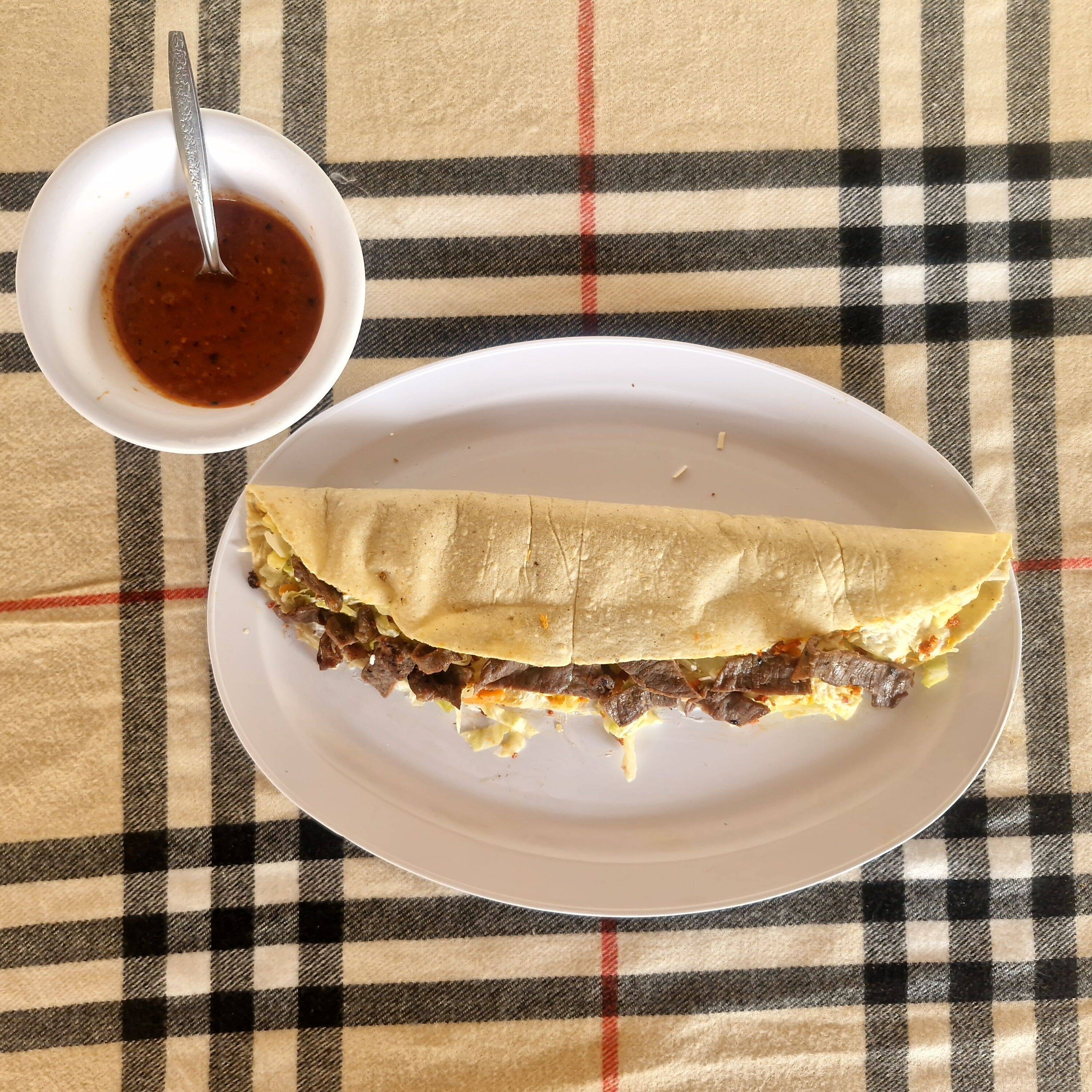 Quesadilla de Cecina Gigante