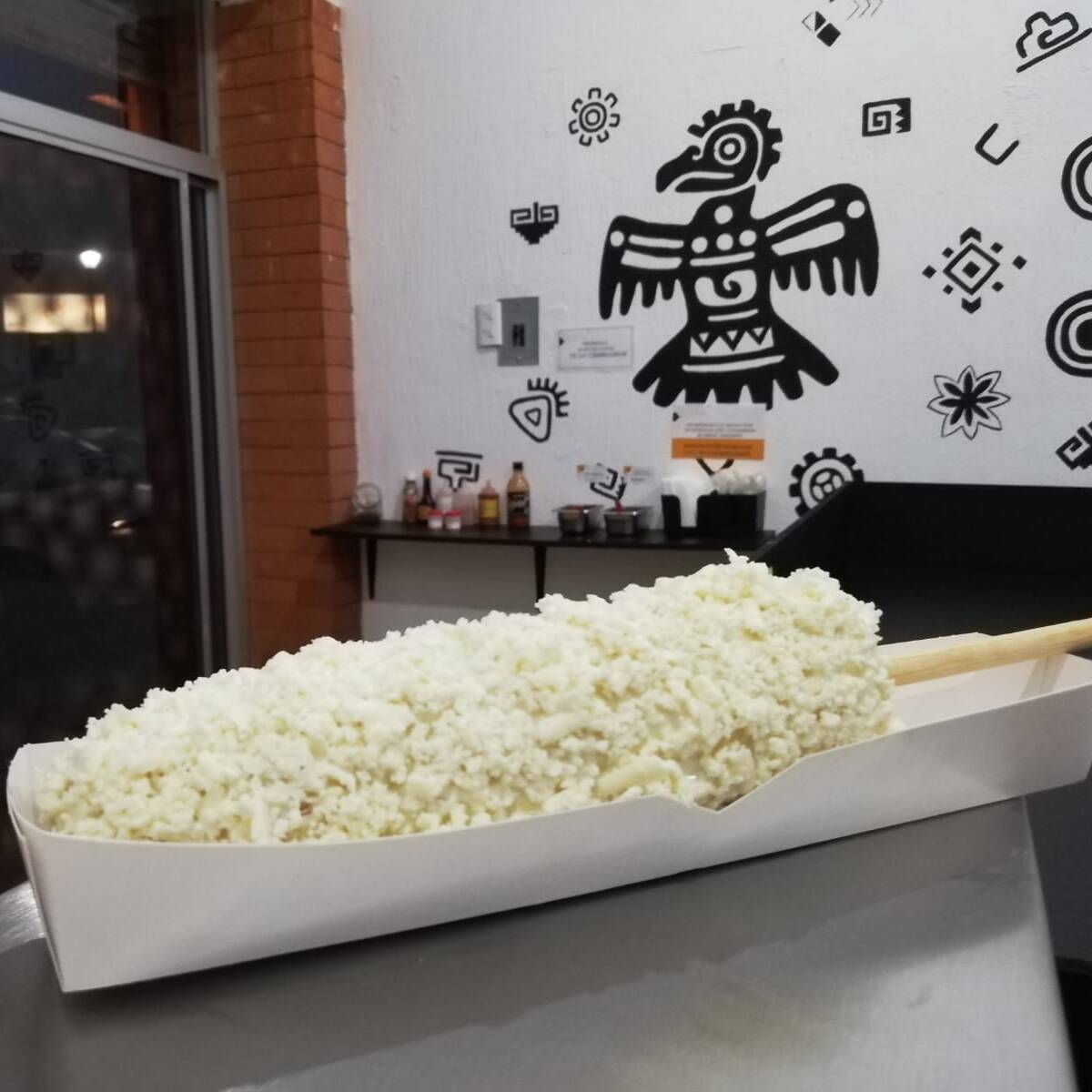 Elote entero preparado