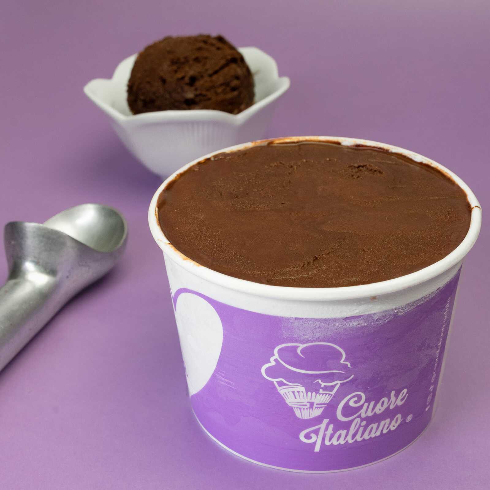 Helado de Chocolate (gelato) 1/2 Lt.