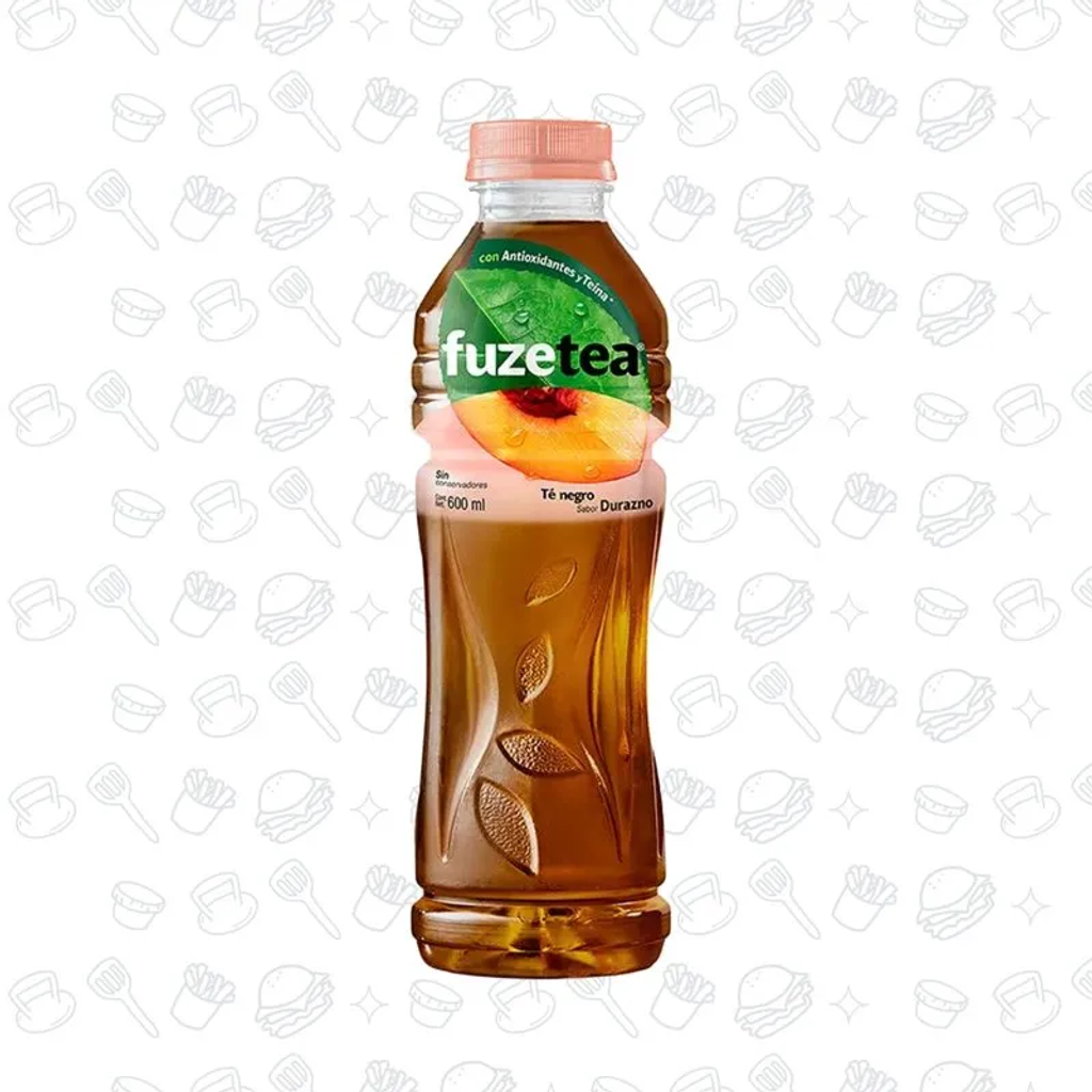FUZE TEA DURAZNO 600 ML