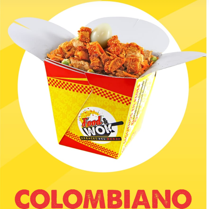 Arroz Colombiano + Limonada Natural