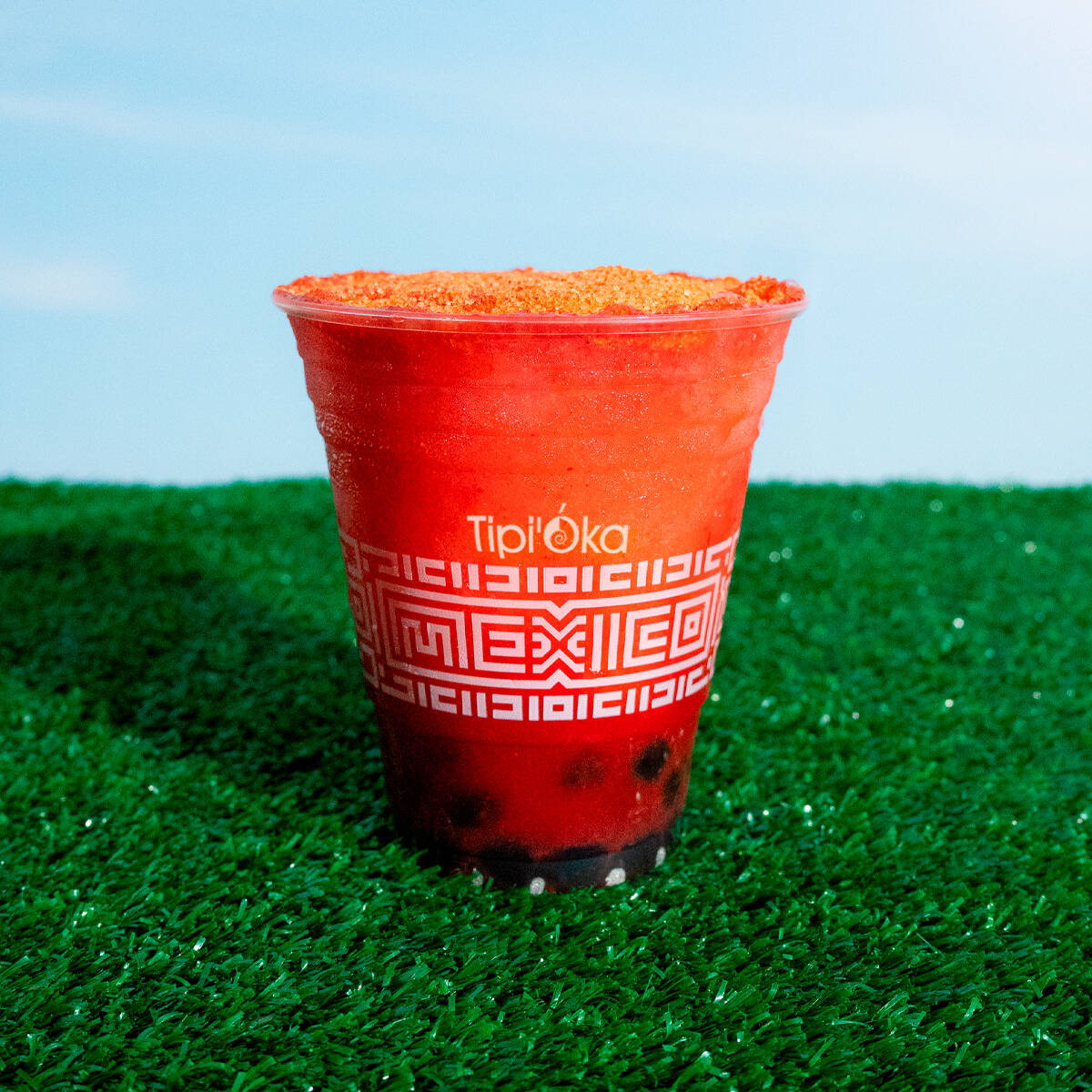 FRAPPÉ FRESA CHAMOY🍓 GRANDE