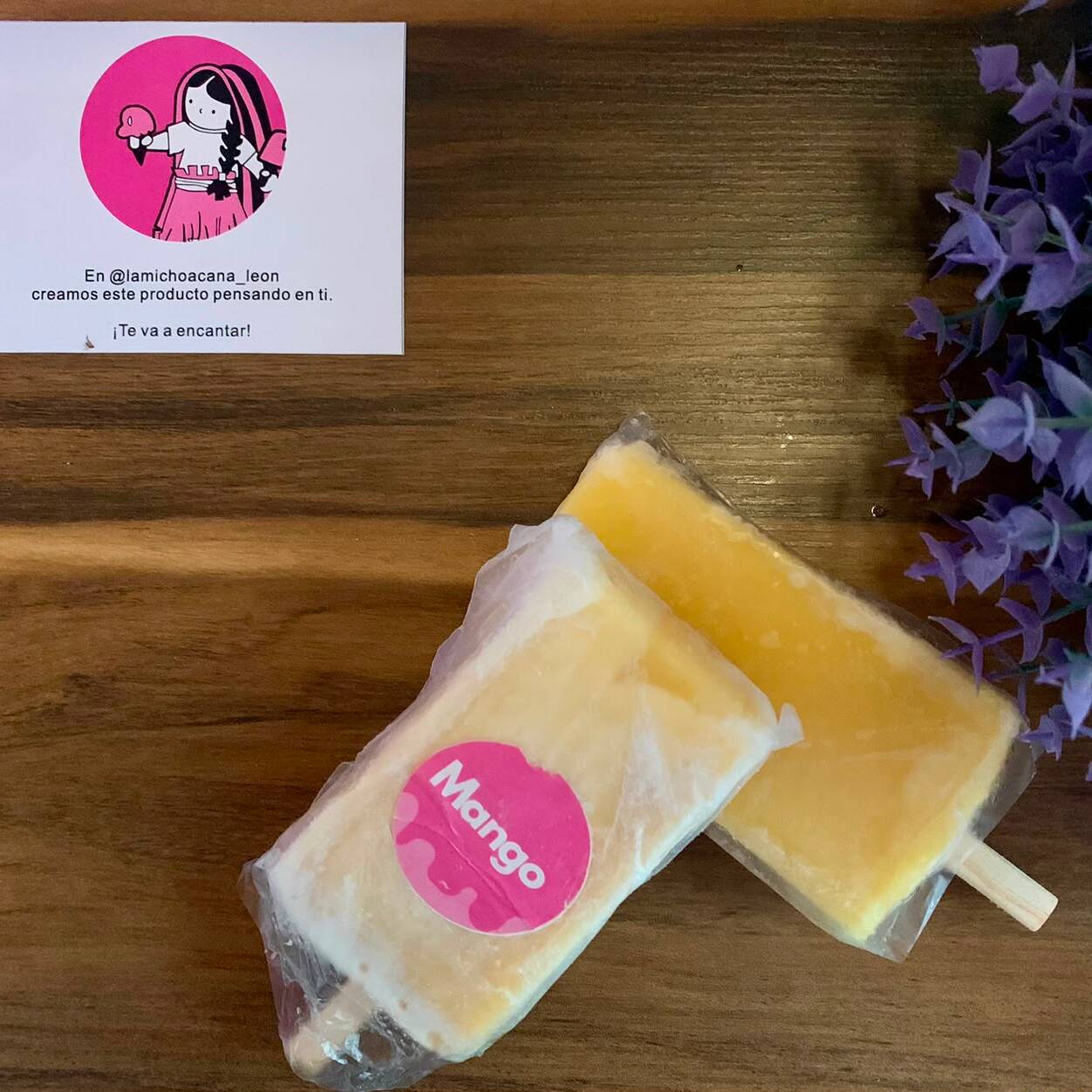 Paleta de Mango.
