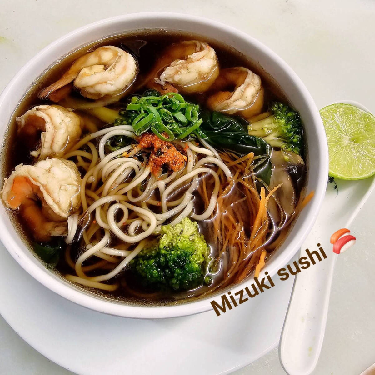 Sopa Ramen Camarón