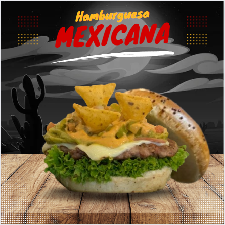 Hamburguesa Mexicana