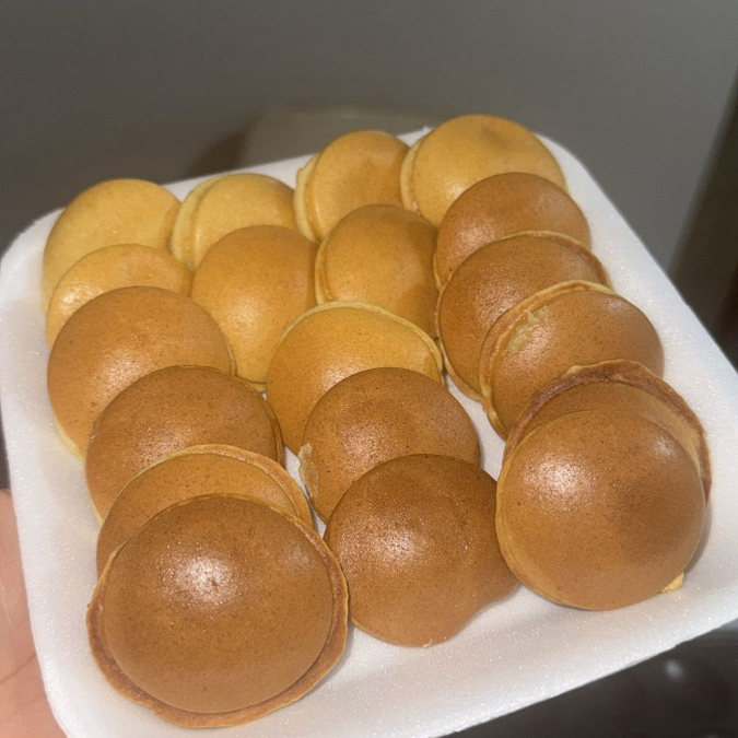 25 PIEZAS DE MINI HOTCAKES