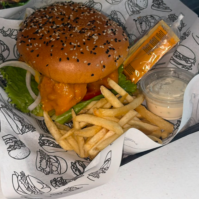 HAMBURGUESA BONELESS
