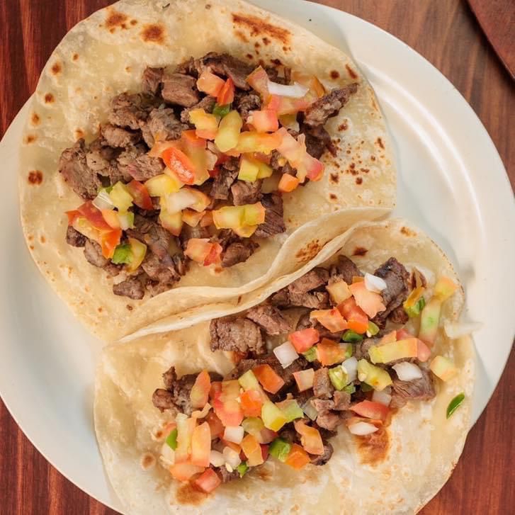 Taco de Asada y Pastor