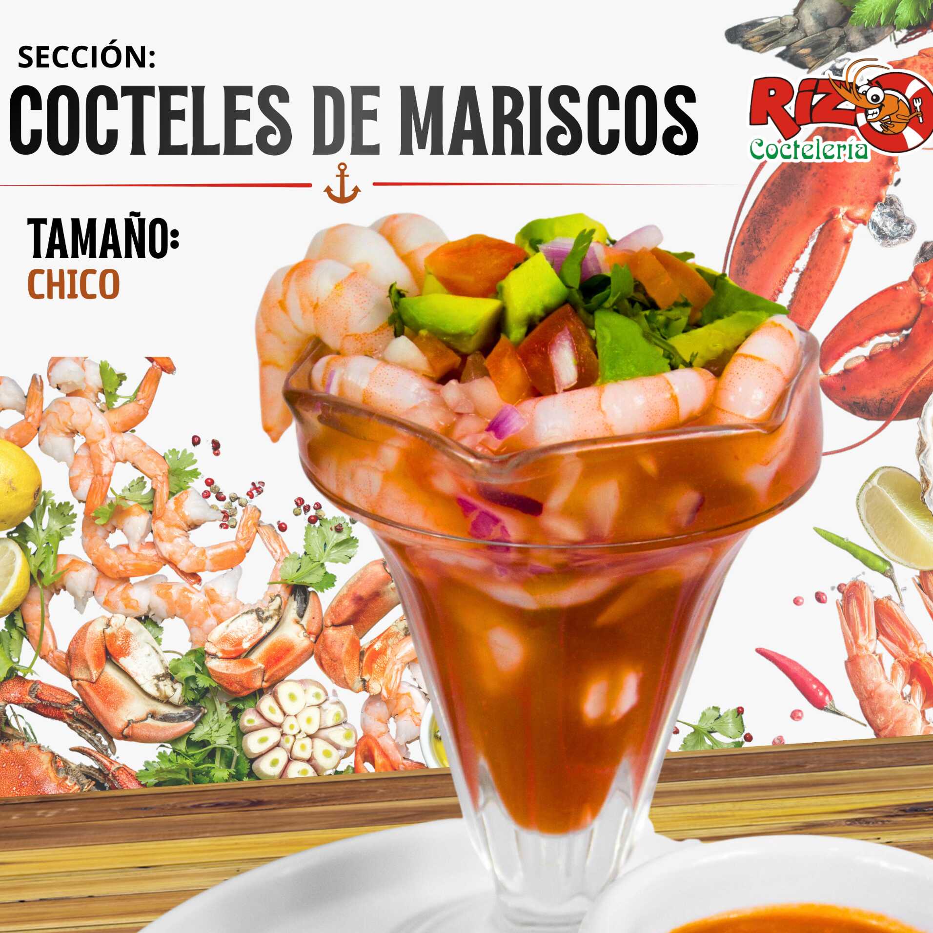Coctel Chico de Mariscos