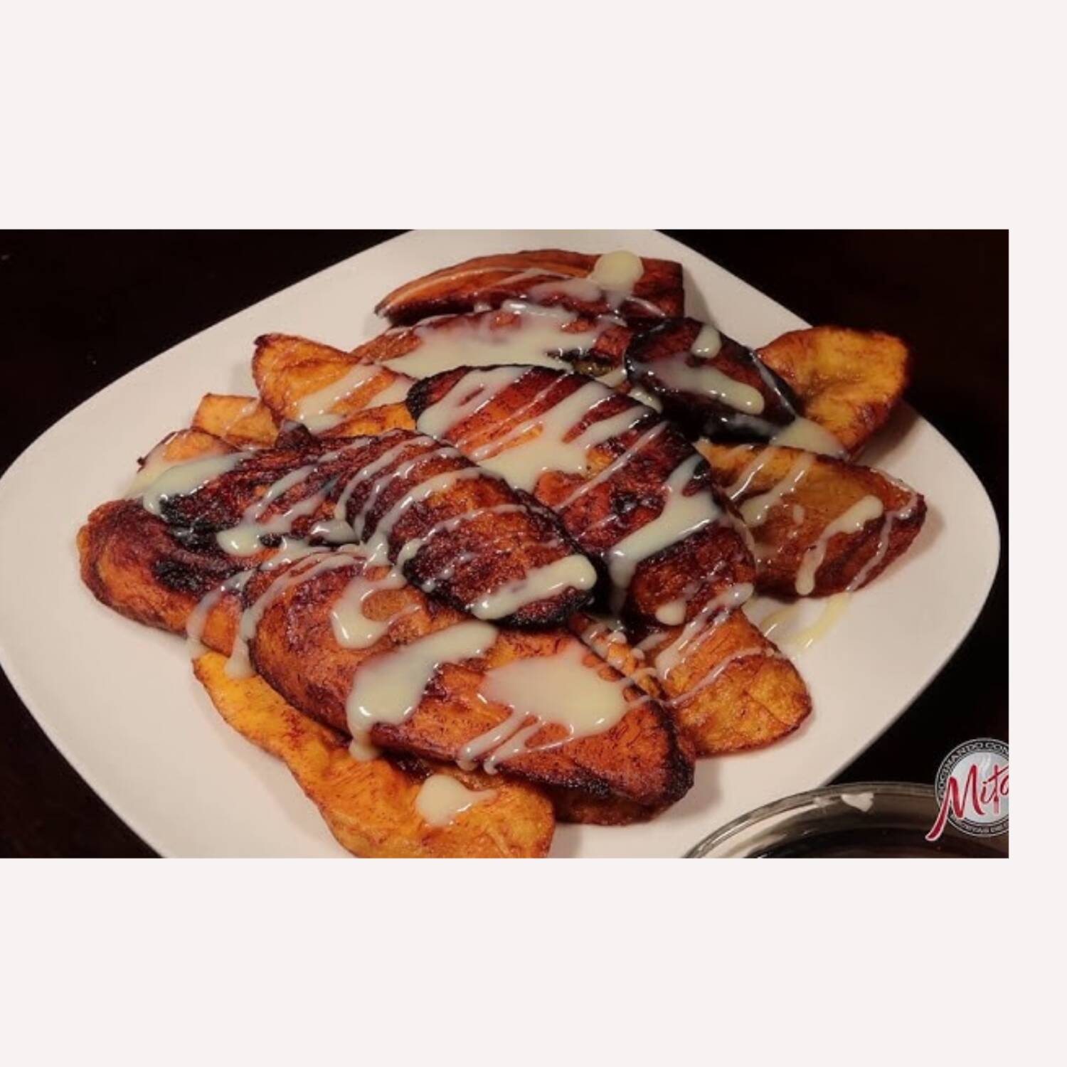 Platano Macho Frito con Lechera