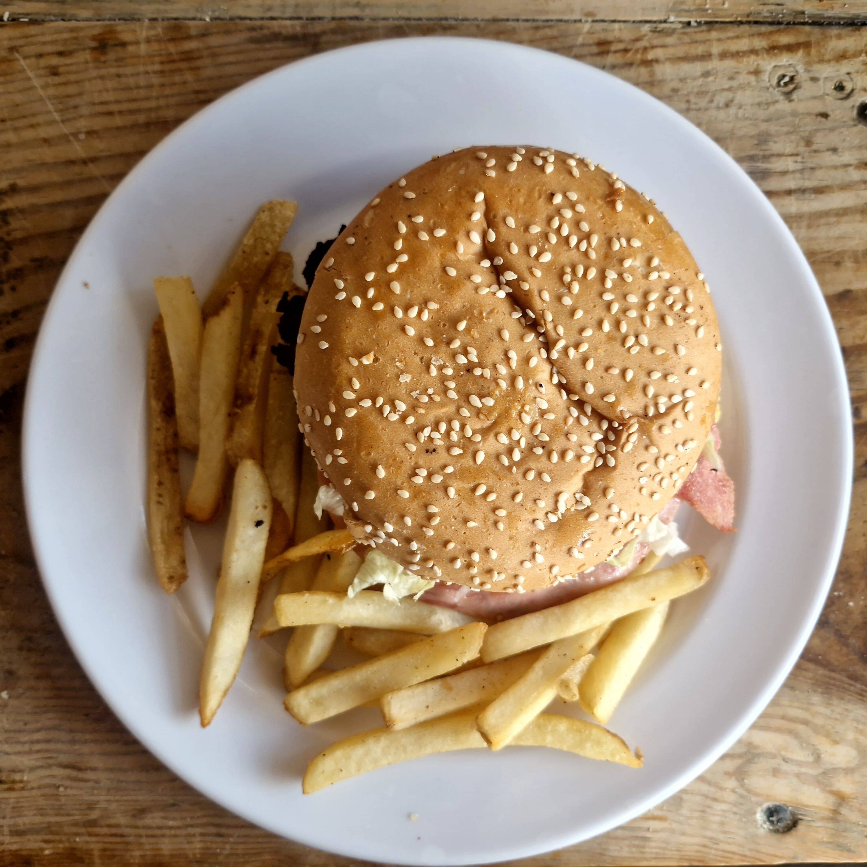 Hamburguesa Hawaiana
