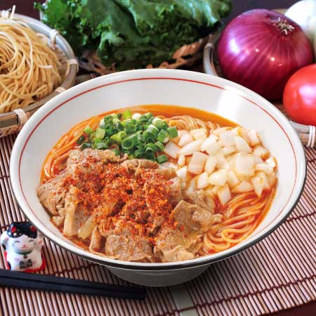 Ramen Picante con Carne de Res