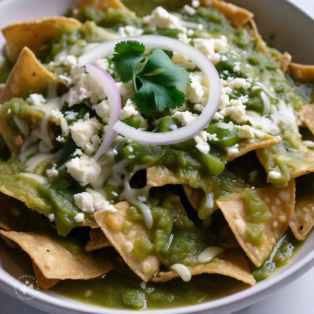 CHILAQUILES VERDES SENCILLOS