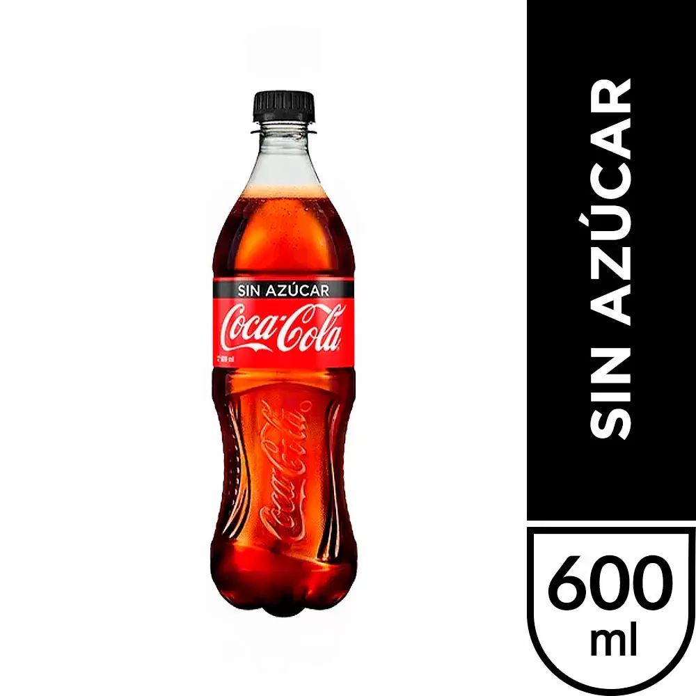 Coca Cola Sin Azúcar 600 ml
