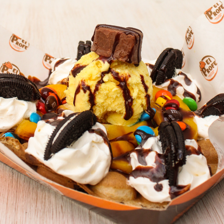 Bubble Waffle Explosion