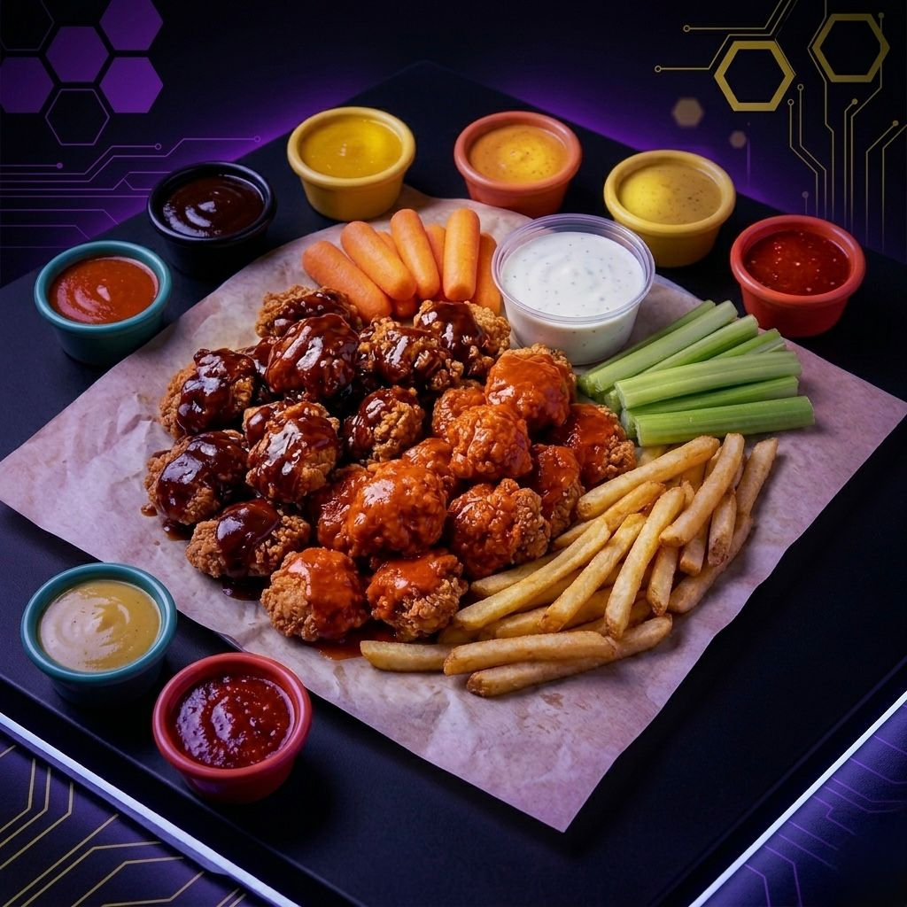 Boneless Wings 750g.