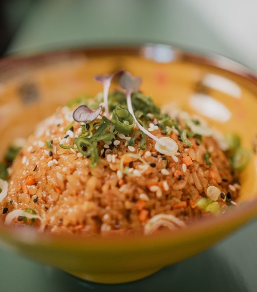 ARROZ FRITO CON VERDURAS