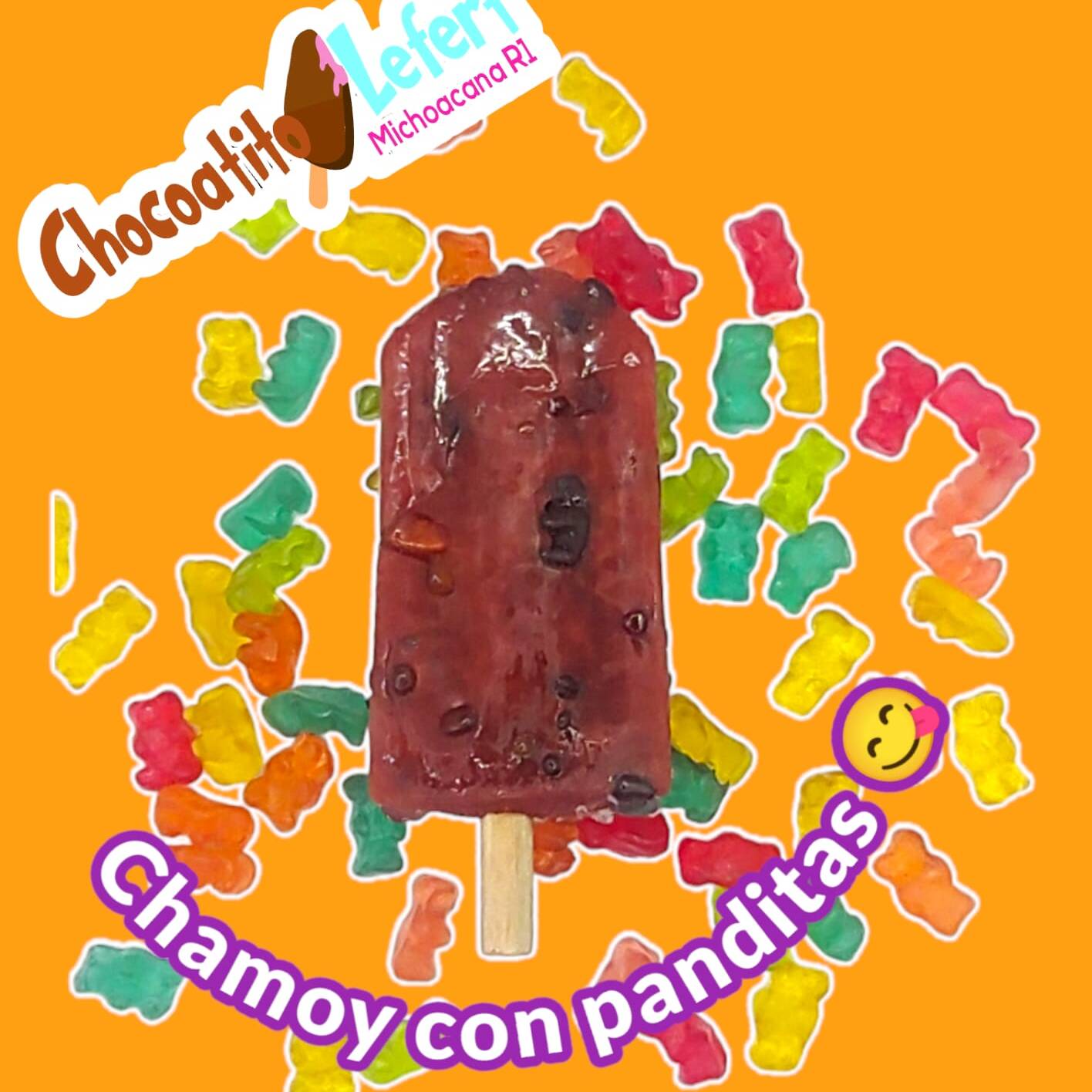 PALETA CHAMOY CON PANDITAS